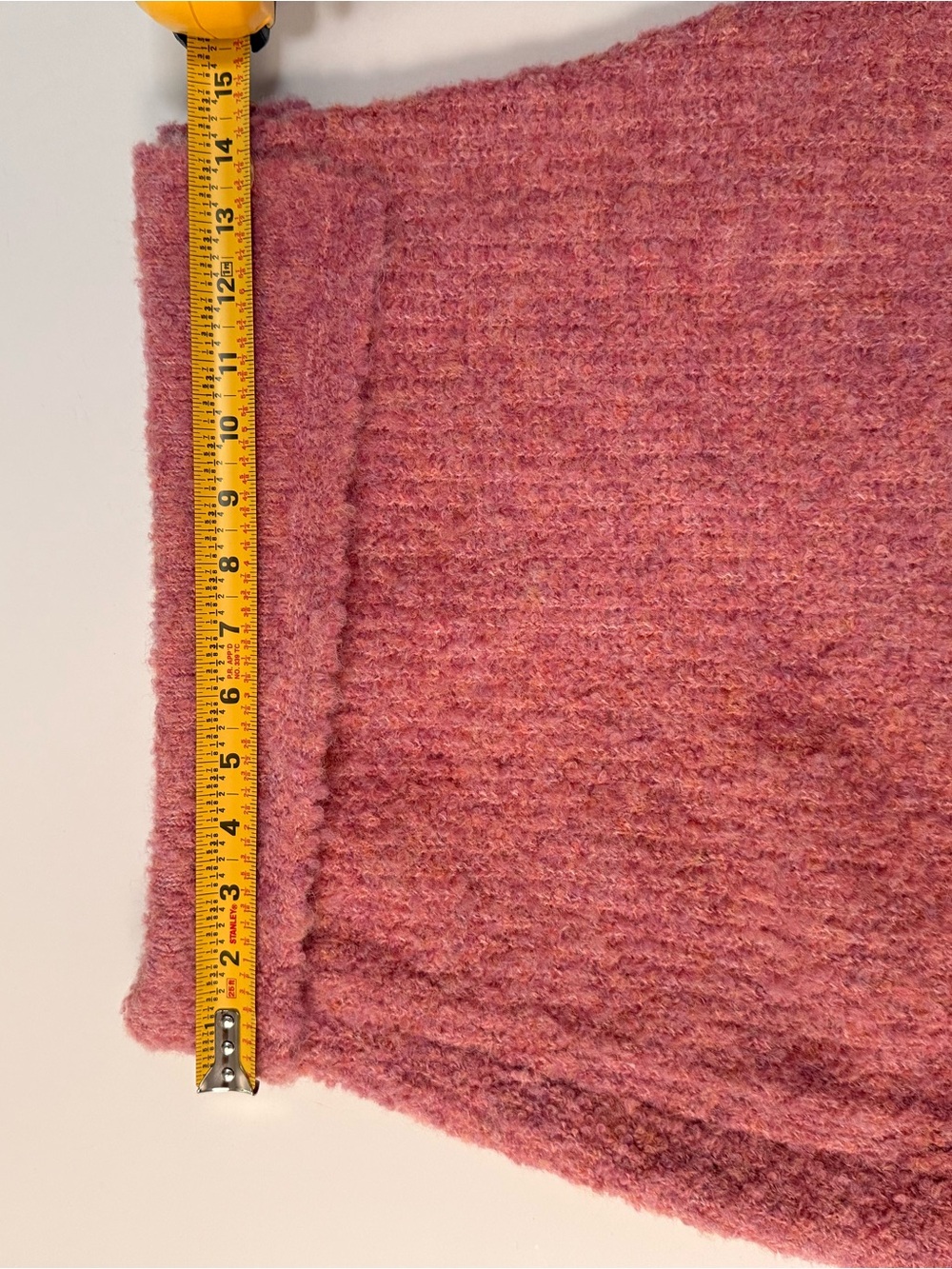 wild fable Pink Textured Mini Skirt with Asymmetric Flap Sz Medium - Picture 8 of 9